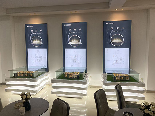 白银坤阳华府地产环县户型模型